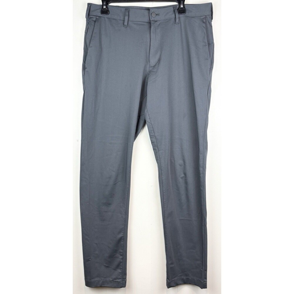 Land's End Men's Performance Chino Pants Grey 34X32